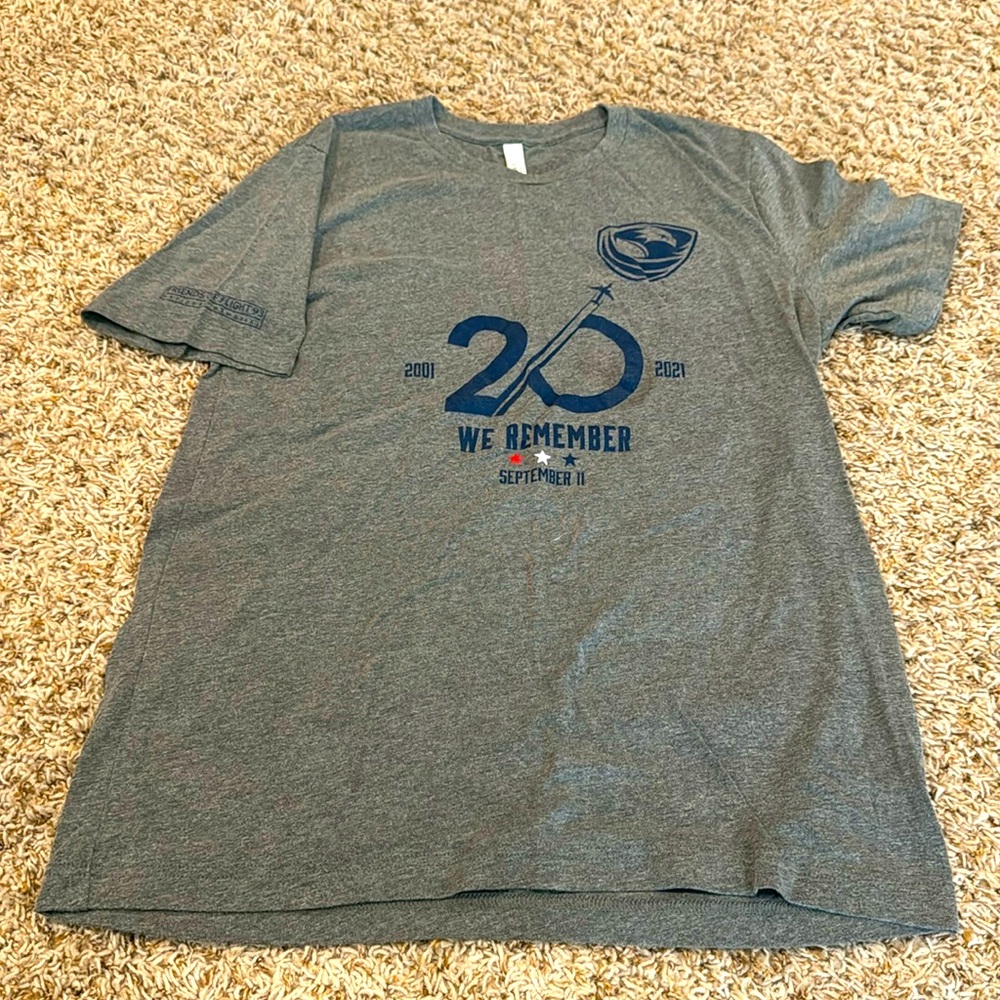 Friends of Flight 93 September 11th 20th Anniversary Memorial T-shirt